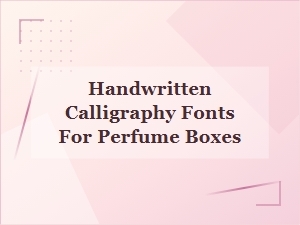 Elevating Luxury with Handwritten Calligraphy Fonts